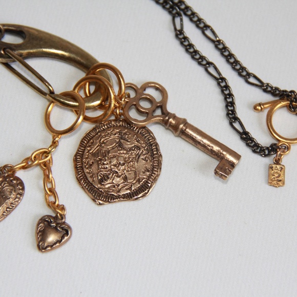 Tat 2 Gunmetal Figaro Chain Necklace - Picture 6 of 8